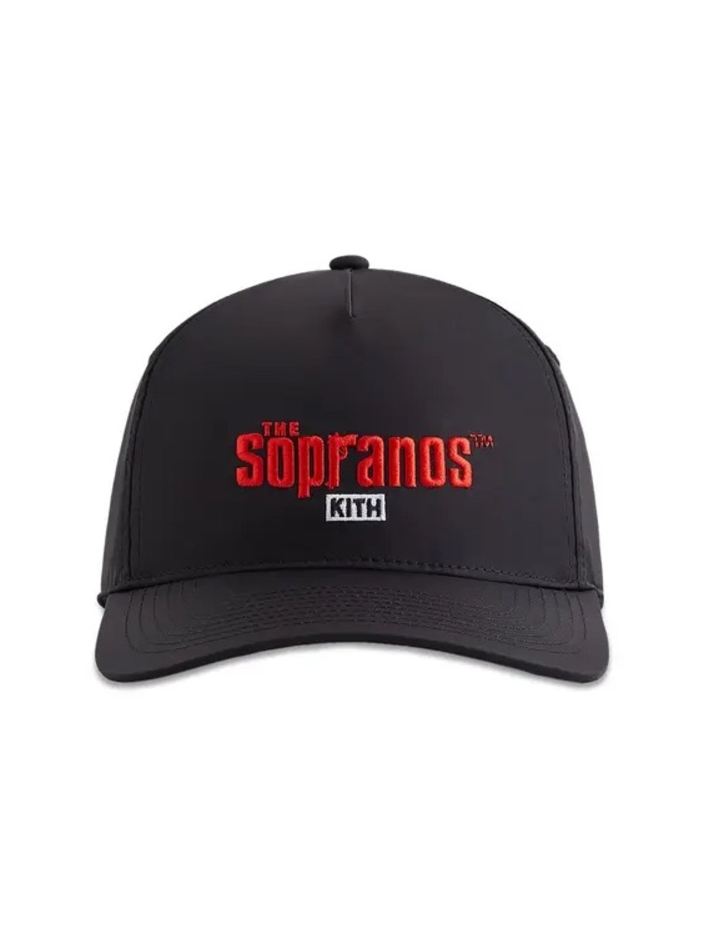 Kith For The Sopranos Nylon Bay Low Pinch Crown Snapback 'Black'